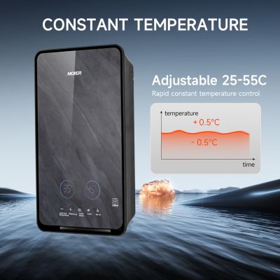 آبگرمکن برقی فوری 5 سرعته با صفحه لمسی ال ای دی